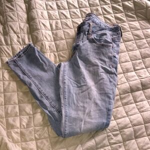 American Eagle Outfitters Light Blue Skinny Jeans